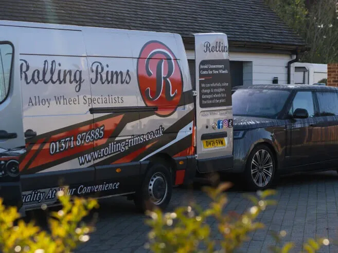 Rolling Rims collection and delivery service in action