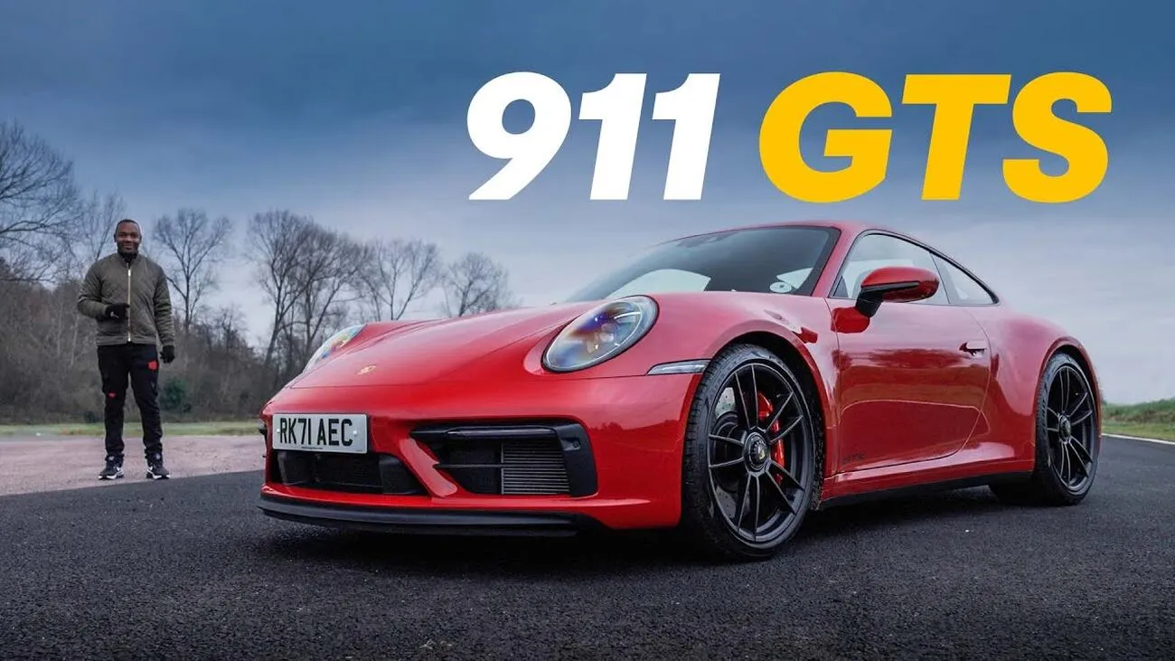 Porsche with powder coated alloys