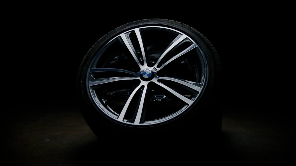 BMW alloy wheel refurbished by Rolling Rims