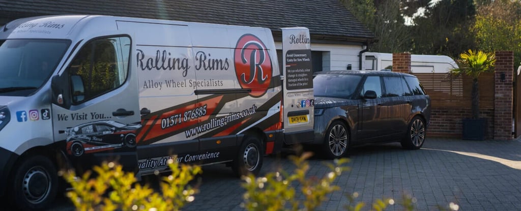 Rolling Rims collection and delivery service in action